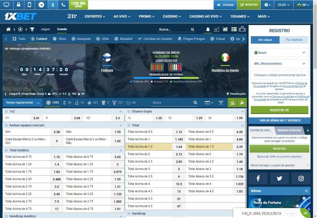 Esporte bet apostas