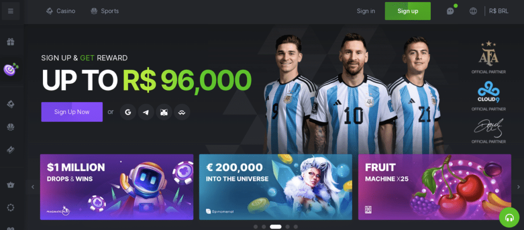 Aplicativo rumble em português
